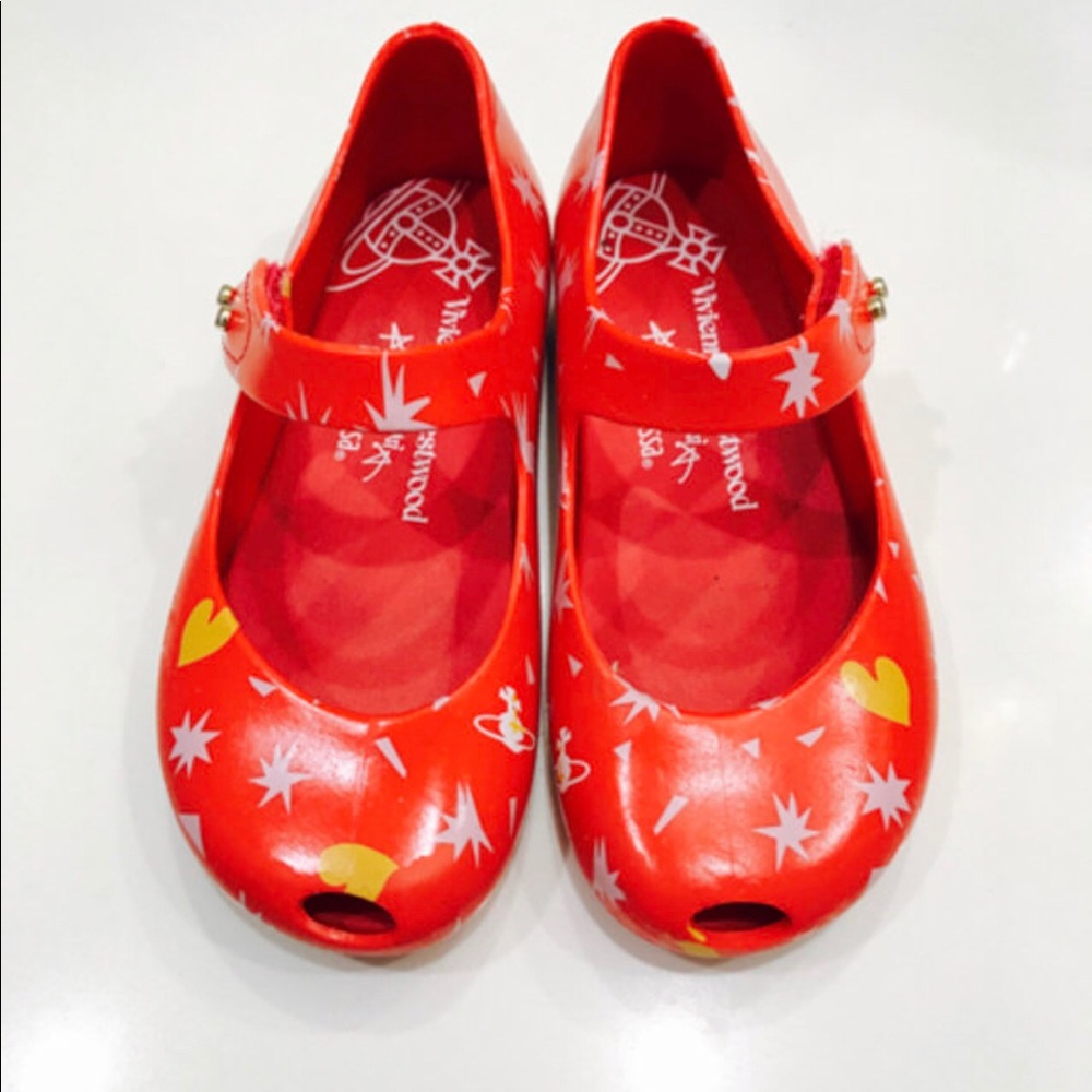 Melissa Viviane Westwood Collection red size 9